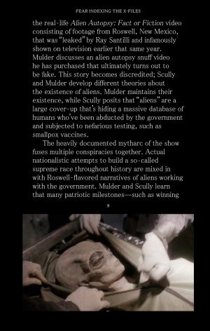 Fear Indexing The X-Files | Primary Information