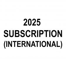 2025 Subscription (International)
